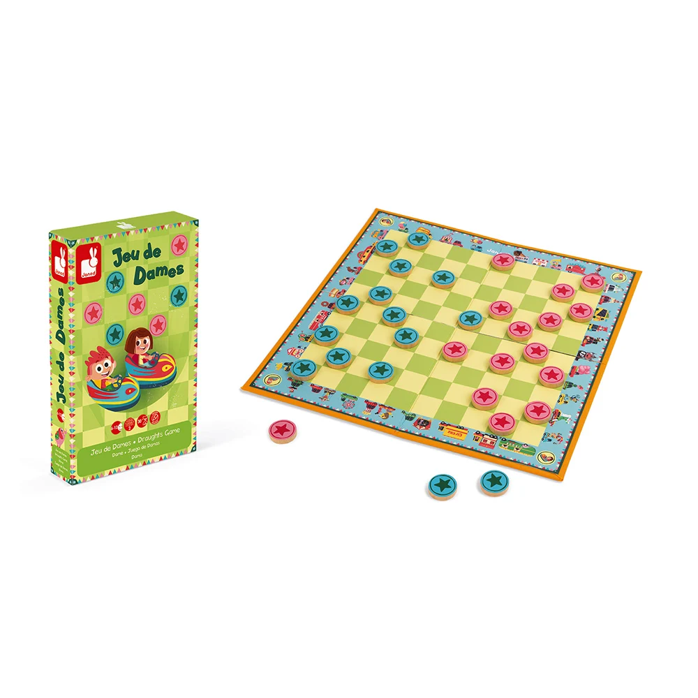 Игра настольная шашки "Цирк Шапито"