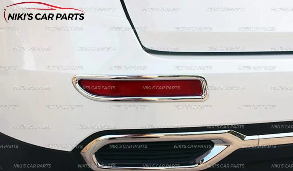 Накладки на задние противотуманные фары для Renault Koleos-ABS пластик 1 комплект/2 шт. формовочные украшения автомобиля Стайлинг