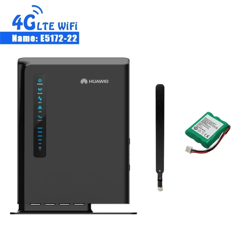 Unlocked Huawei E5172s-22 Mobile Wireless Gateway 4G CPE WIFI Router +1 Antennas + 1 Battery | Компьютеры и офис