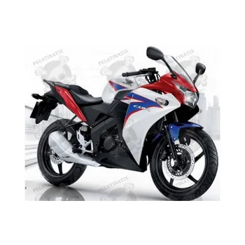 

CBR 150R 2012 WHITE/BLUE ORIGINAL VERSION DECALS size