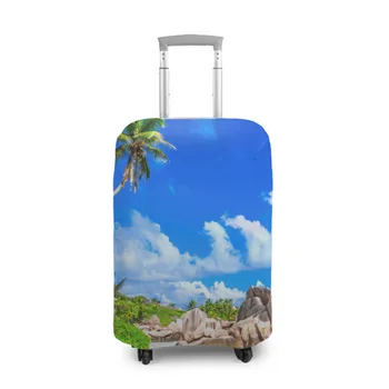 

Suitcase cover 3D Seychelles
