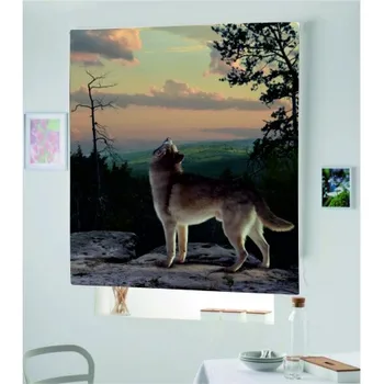 

Blind Iroa Digital Wolves 005! ROLLER BLINDS TRANSLUCENT! (100X170)