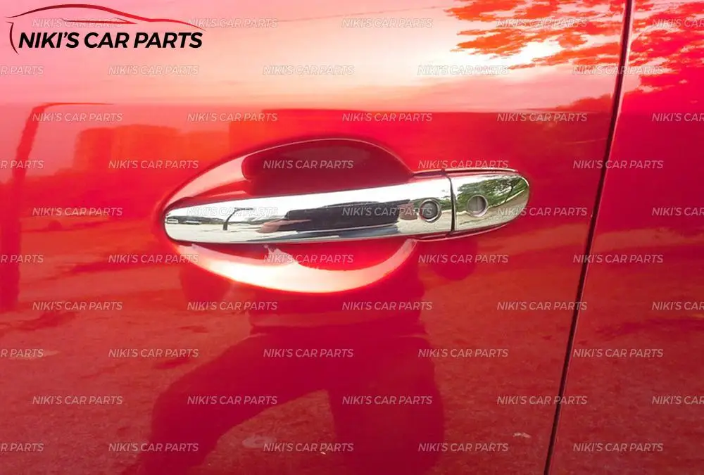 Накладки на дверные ручки для Mazda 3- ABS пластик хром литье украшение Тюнинг Автомобиля