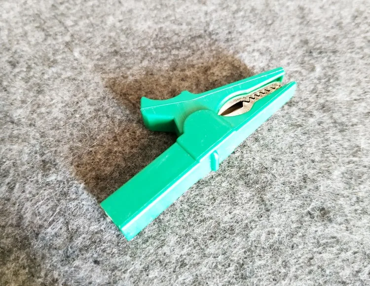 Металлические зажимы типа «крокодил», изолированный зажим типа ...