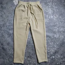 Corduroy Pants Trousers Velvet Fleece Winter Thick Black Female Women Straight for Workout