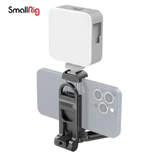

SmallRig Universal foldable Smartphone Holder for live-streaming vlogging interviews smartphone desktop stand 3727