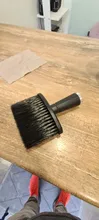 Cepillo de pelo suave cuello cara Duster peluquería corte de pelo cepillo de limpieza para peluquería barbería herramientas
