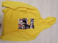 Tops Hoody Spring Harajuku Brown Anime Black Fleece Girls Korean-Style Cartoon Kawaii