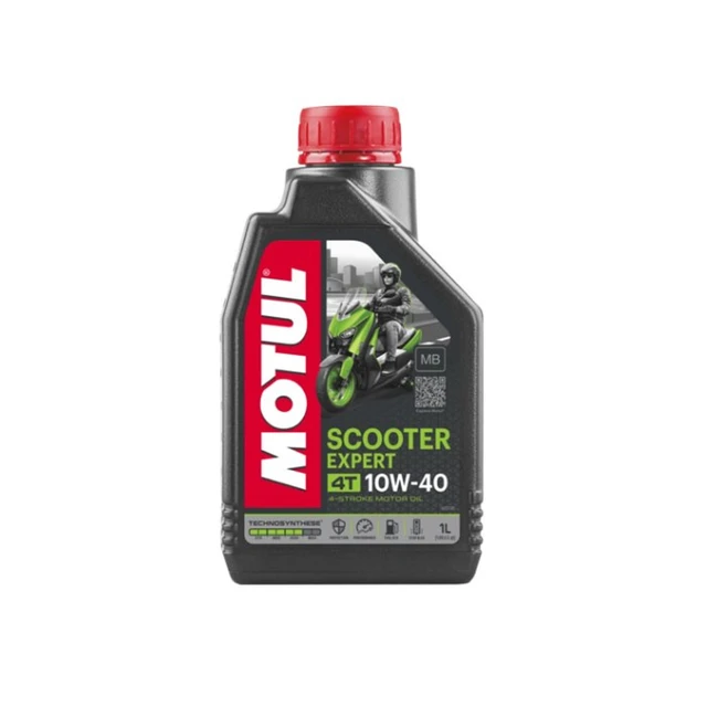 Motul 105935-motor oil for motorcycle Expert 4t 10W40 Mb 1l lubricant Technosynthese JASO MB - Mobile