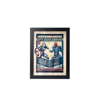 

Framed PRINT 30X40 CM MARVEL COMICS CAPTAIN AMERICA VS RED SKULL