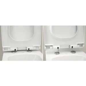 Унитаз компакт Cersanit Street Fusion Clean ON с сиденьем микролифт Slim(S-KO-SFU011-3/5-COn-S-DL-w