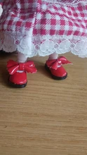 Botas para muñecas Blythe de 3,2 cm, Mini zapatos de cuero para muñecas Blyth Azone BJD 1/8, accesorios de títere zapato informal