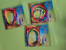 Juego educativo de cuerda para niños, 3 uds., arcoíris de colores, hilo para los dedos, juguete de desarrollo, rompecabezas