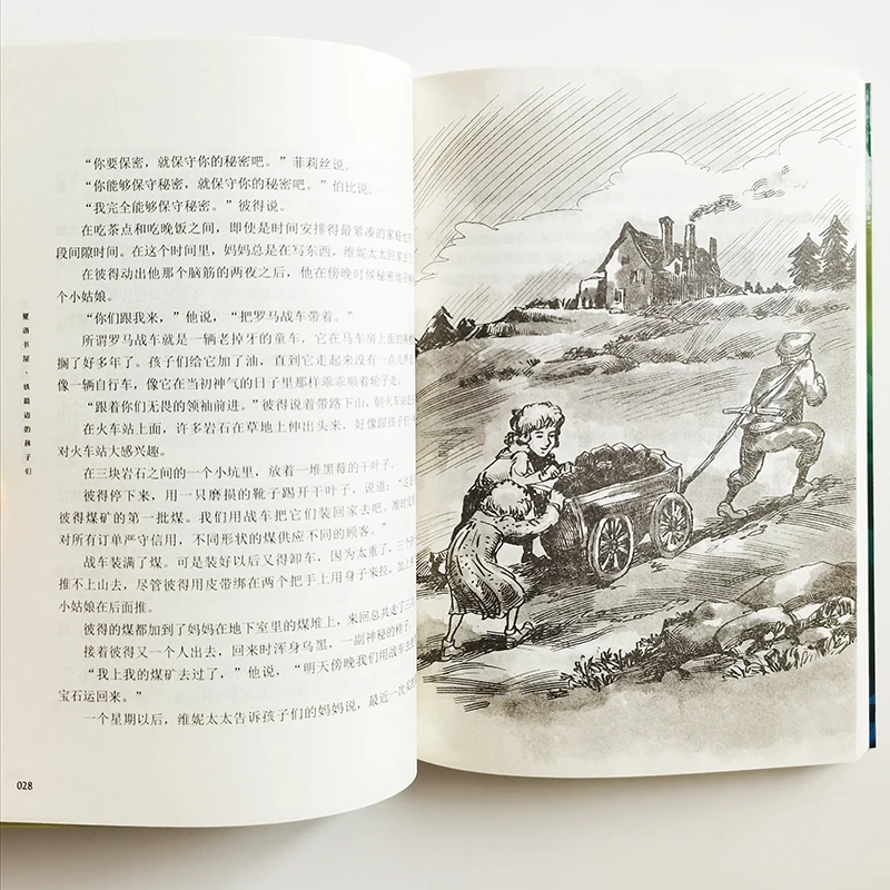 The Railway Children By Edith Nesbit Story Book For Children Kids Simplified Chinese Version Paperback Literature Fiction Aliexpress