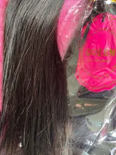 Brasileño recto mechones de cabello humano postizo 100% Remy extensiones de cabello humano Color Natural del pelo para las mujeres negras extensiones de cabello humano