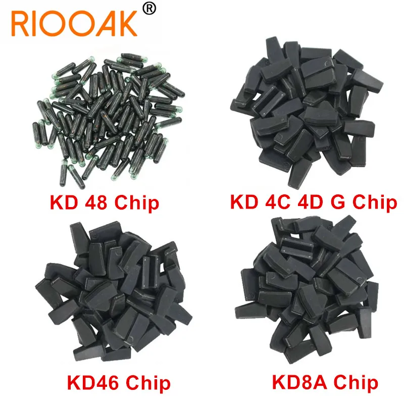 

10pcs/lot KD 8A ID4C/4D/G/48 /46 copy chip ID46 ID48 ID4D/4C Chip KD Cloner Car Key Chip for KD-X2 Key Programmer