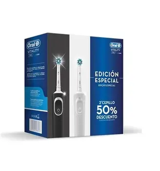 

TOOTHBRUSH BRAUN D100 VITALITY DUO BLACK/BLANO