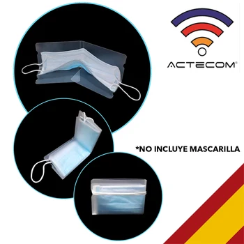 

ACTECOM PROTECTOR PARA MASCARILLA CARTERA PLASTICO PARA BOLSILLO KEEPER FOLDER MASCARA