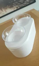 Dog-Bowls Stand Raised-Feeder-Container Water-Bowl-Product Pets-Food-Storage White 