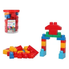 Лодка со строительными блоками 114621(35 шт