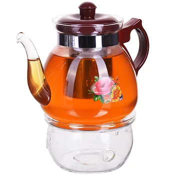 

Teapot glass 1250 ml + heated, sieve Mayer & Boch 29345