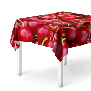 

Tablecloth 3D Cherry