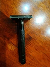 Maquinilla de afeitar de doble filo, maquinilla de afeitar de doble filo con 10 cuchillas de afeitar, Premium Wet, clásica, de Metal, se adapta a todas las cuchillas de afeitar estándar