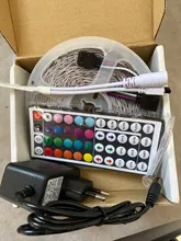 Tira de luces Led resistente al agua, tira Flexible de luces Led de 25M, 30M, 5050, RGB, CC de 12V, 5M, 10M, 15M, 20M con aplicación Bluetooth para teléfono