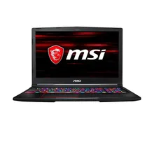 Игровой портативный компьютер MSI GE63-627ES 15," i7-9750H 32 GB ram 1 ТБ SSD черный