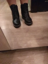 AIYUQI-Botas cortas de cuero genuino para mujer, botines de lana cálidos y antideslizantes, para estudiantes, para invierno, 2021