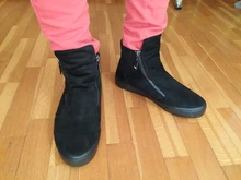 Botas de nieve con cremallera para mujer, zapatos cálidos de felpa para invierno, a la moda, tobilleras de marca, 2020