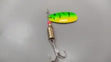 Tackle Fishing-Lure Treble-Hooks Hard-Bait Rotating-Spinner Sequins Wobblers-Bass-Pesca
