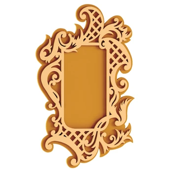 

Mirror Frame Photo Frame Laser Cut Mdf Wooden Object