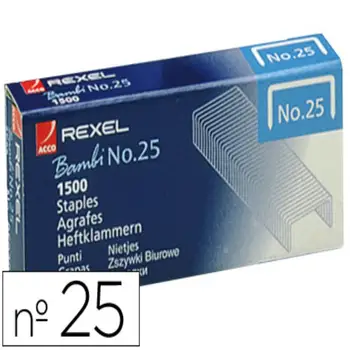 

Staples rexel n. 25 21/4-box 1500 46701-05020