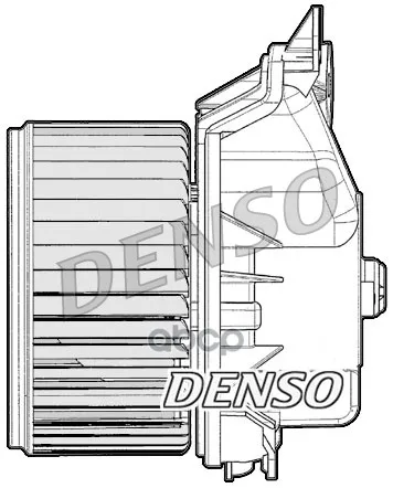 Вентилятор, Конденсатор Кондиционера Opel Corsa D(06-) Denso арт. DEA20012