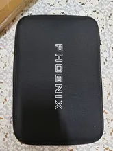 Phoenix-pistola de masaje de percusión a2, masajeador corporal eléctrico negro, terapia con 4 cabezales, MG55008