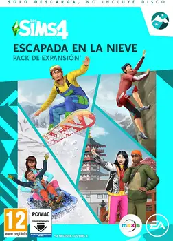 

Sims 4 snow escape expansion Pack Pc video games Namco simulators age 12 +