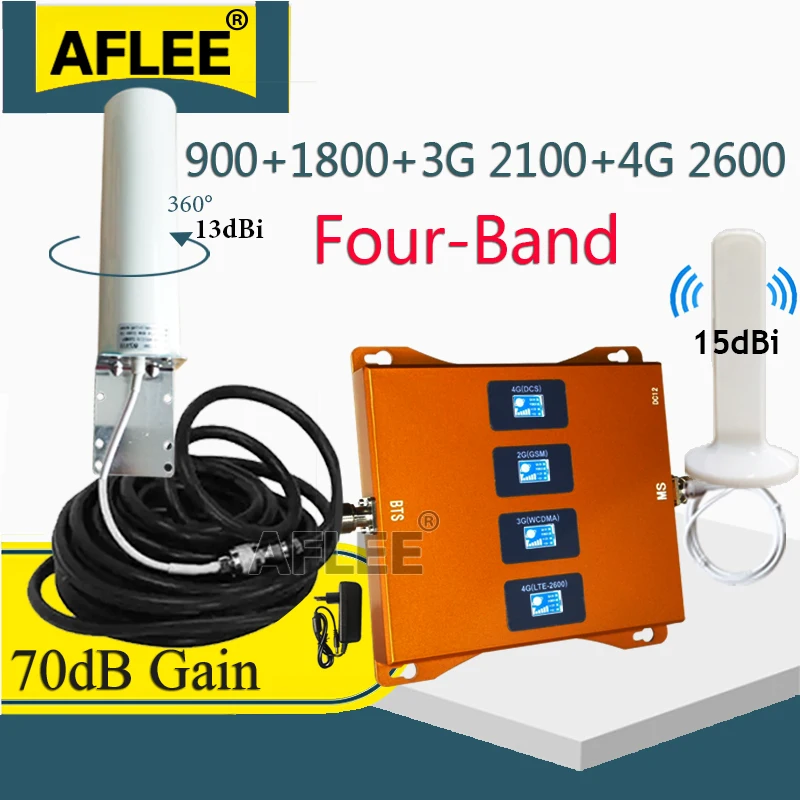 900 1800 2100 2600mhz Four-Band CellPhone Cellular
