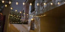 Bulb Lawn-Lamp String Lights Outdoor Christmas-Decoration Patio Yard Landscape Led Garden