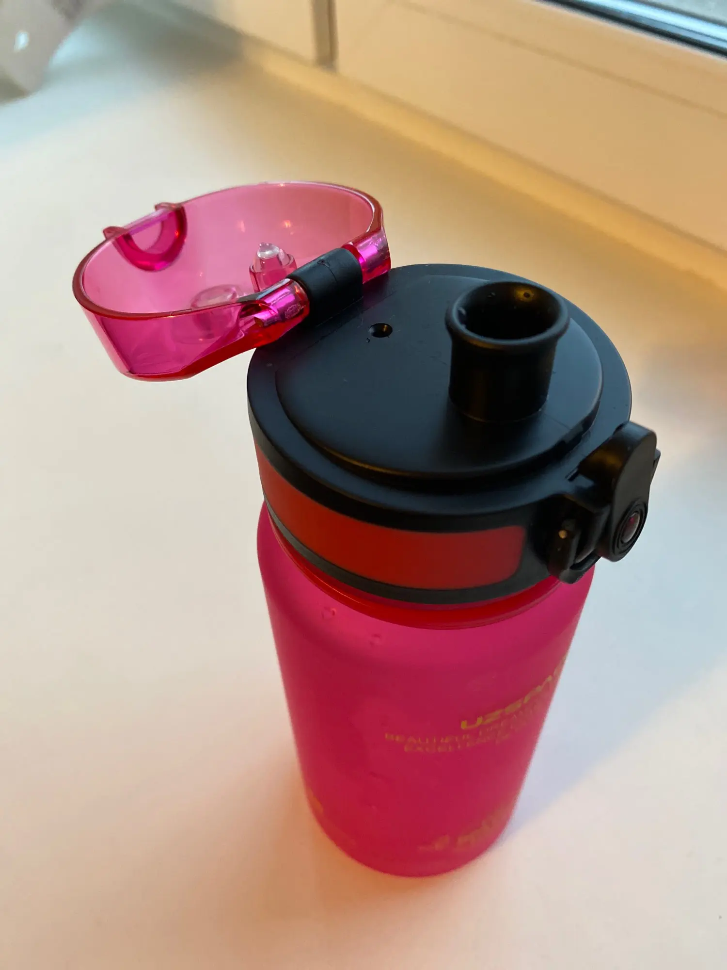 UZSPACE Sport Water Bottle 500/1000ML Portable Leakproof Outdoor Shaker My Bottle Tritan Plastic Eco Friendly Drinkware BPA Free|drink bottle|my water bottlesports water bottle - AliExpress