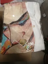 Camiseta de manga larga con botones para mujer, Blusa holgada informal Vintage de otoño para oficina, camisa de talla grande 5XL con estampado Floral