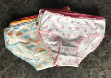 Lote de 12 unidades de ropa interior para niñas, bragas, pantalones cortos para niños de 2 a 12 años