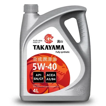 

Engine oil Takayama 5W-40 A3/b4 4 L
