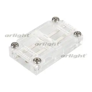 027067 Коннектор прямой для ленты ARL-50000PV(15.5x6mm) прозрачный ARLIGHT