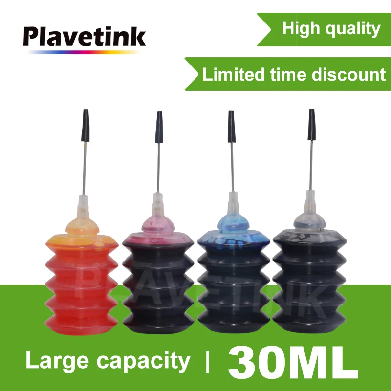 Plavetink 30 мл бутылка принтер чернила заправка наборы для Canon PG 545 CL 546 40 41 50 51 XL