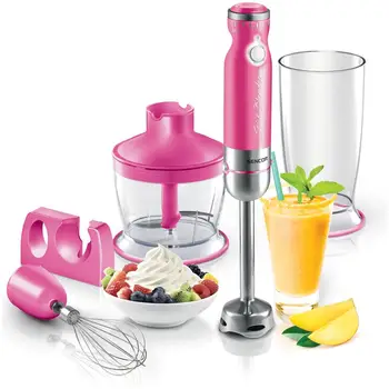 

Immersion blender with container 800 ml power 800 Wat color RosaSENCOR34.98