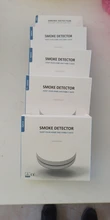 Sensor Detector de humo independiente para el hogar, dispositivo fotoeléctrico de seguridad ultradelgado, con alarma de fuego y aprobación CE