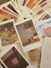 Bloc de notas de hojas sueltas para fotografía, Bloc de notas sencillo, Bloc de notas de vida artística, cuaderno reciclado, diario con base, 200 Uds./lote