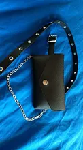 Mochila de moda para cintura para mujer, riñonera de PU sencilla, bolso con cinturón de regalo para mujer, bolso con cadena para teléfono, bolso informal para mujer, monedero negro