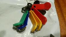 5 unids/lote regrabable RFID memoria táctil clave RW1990 iButton copia tarjeta Sauna clave